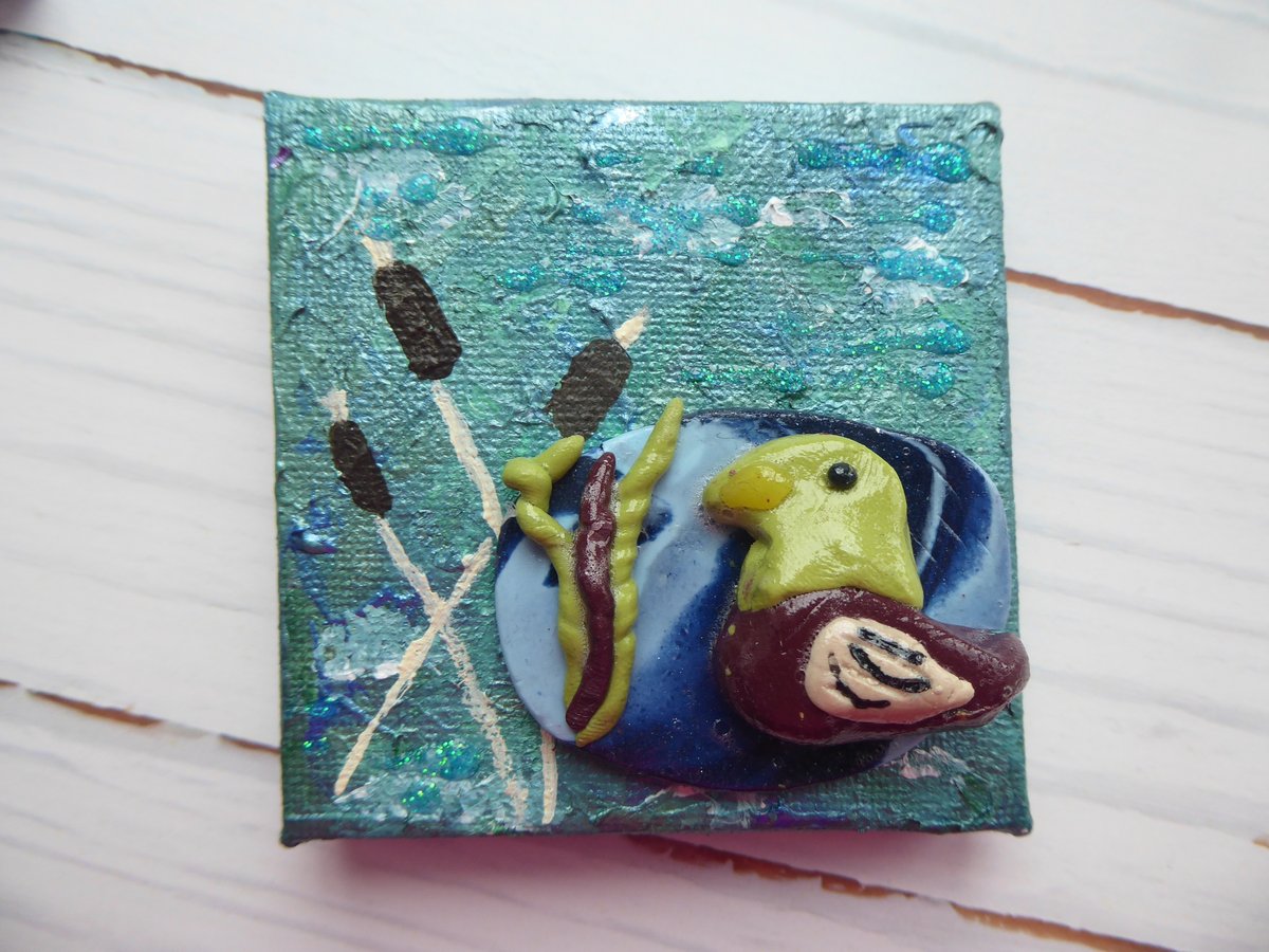 Mini Mixed Media Canvas